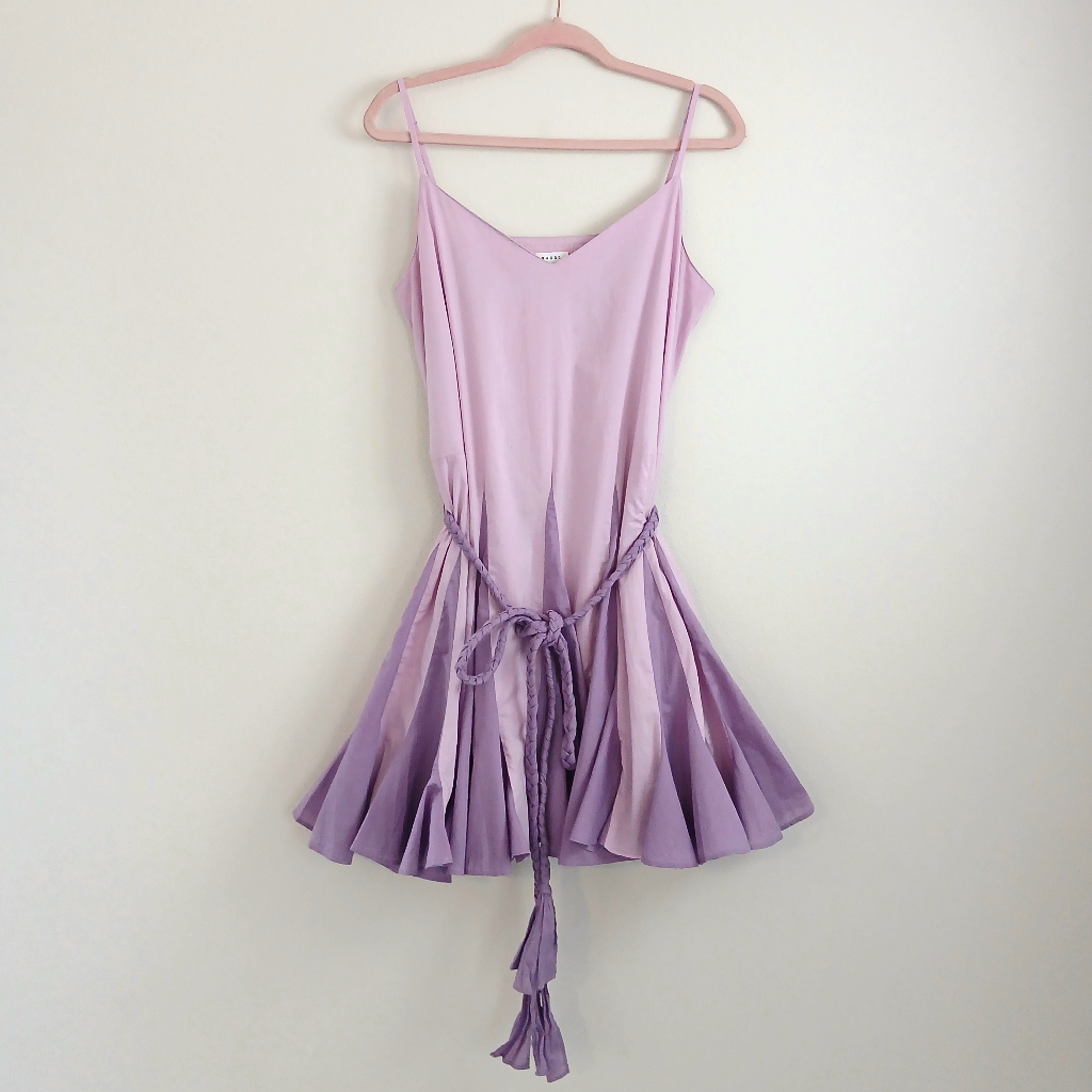 Rhode Casey Resort Lavender Spaghetti Strap Sun Dress
